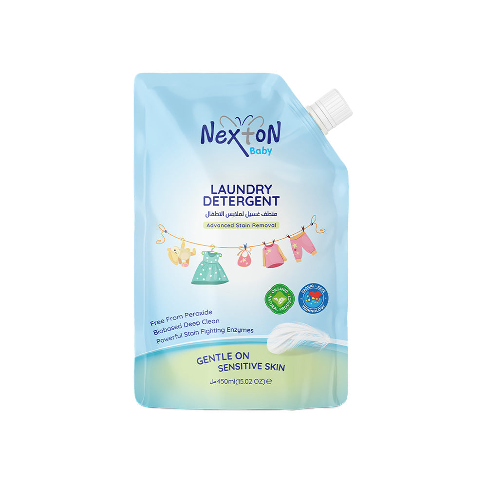 Nexton Baby Laundry Detergent Pouch (450ml)