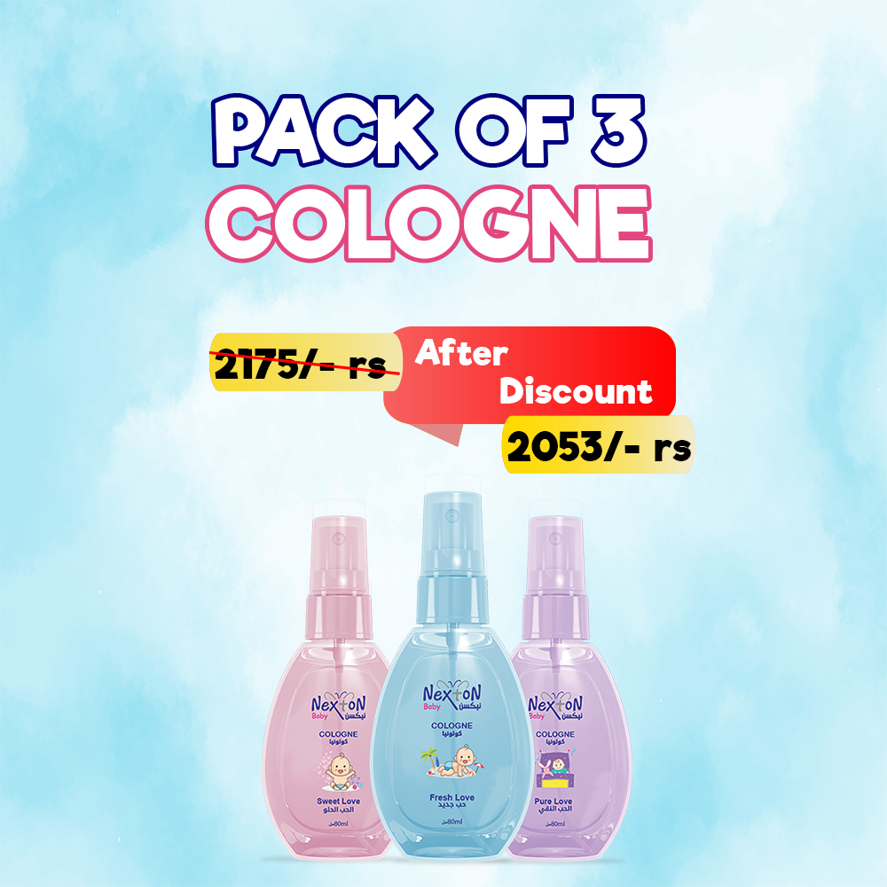 PACK OF 3 COLOGNE