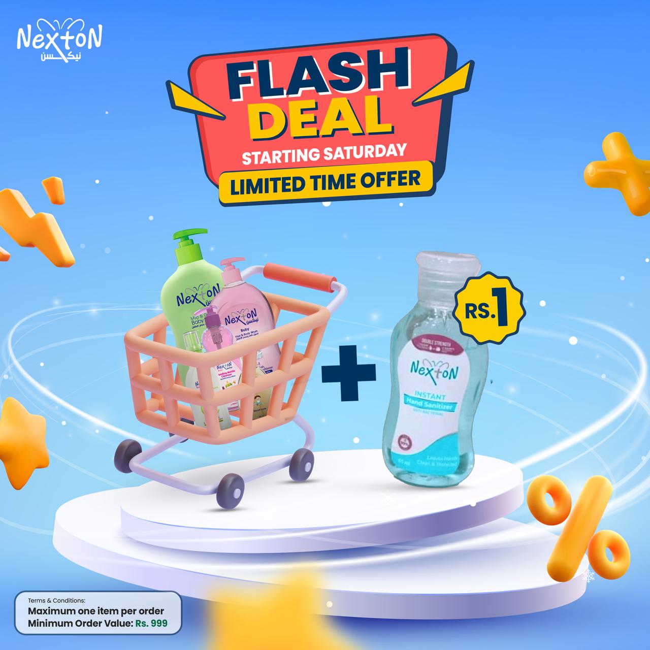 Nexton Hand Sanitizer Instant 100ml