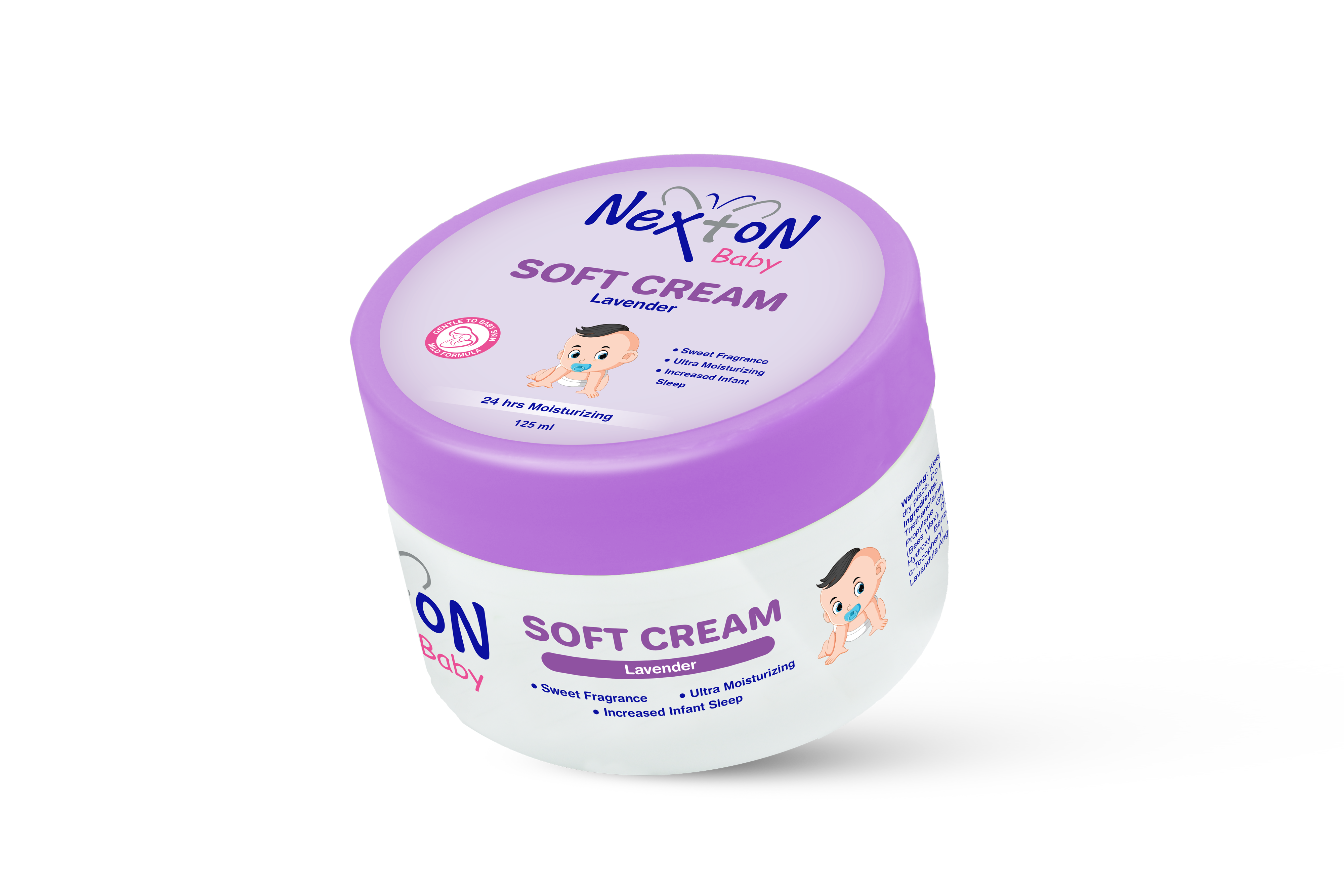 NEXTON BABY SOFT CREAM LAVENDER