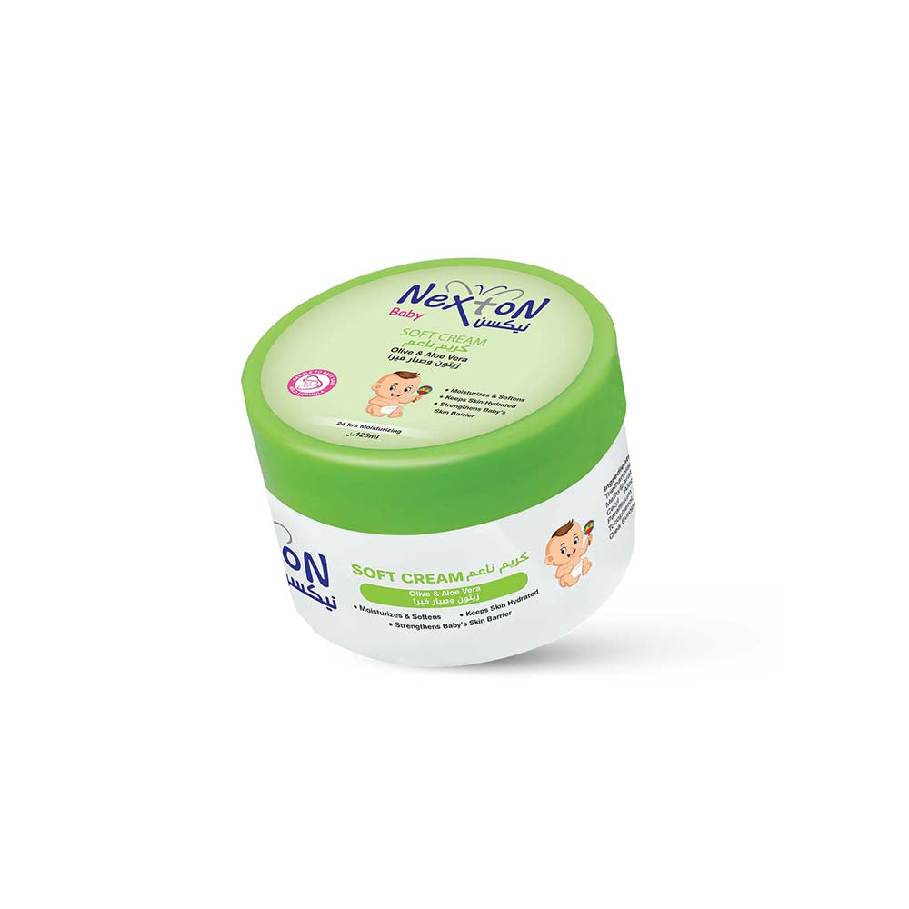 NEXTON BABY SOFT CREAM OLIVE AND ALOVERA